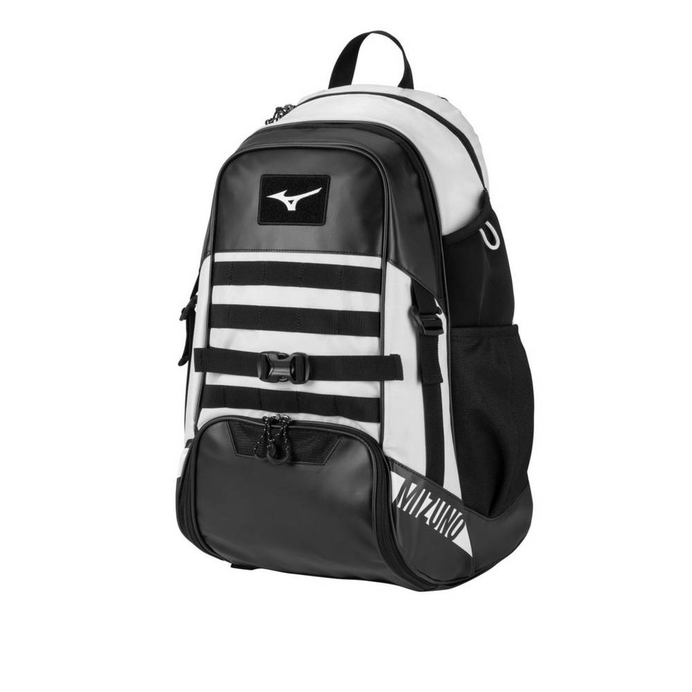 Mizuno Men's MVP X Baseball Backpack Black/White (360292-DJU)